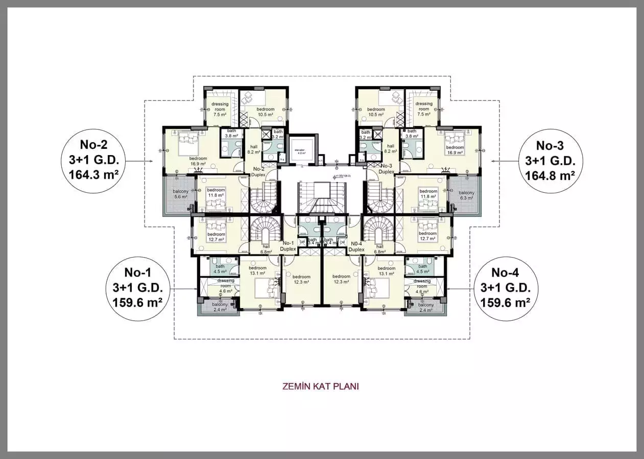 Townhouse 94m² in Turkey, Cikcilli. Priced at 310000€ rent photo-28
