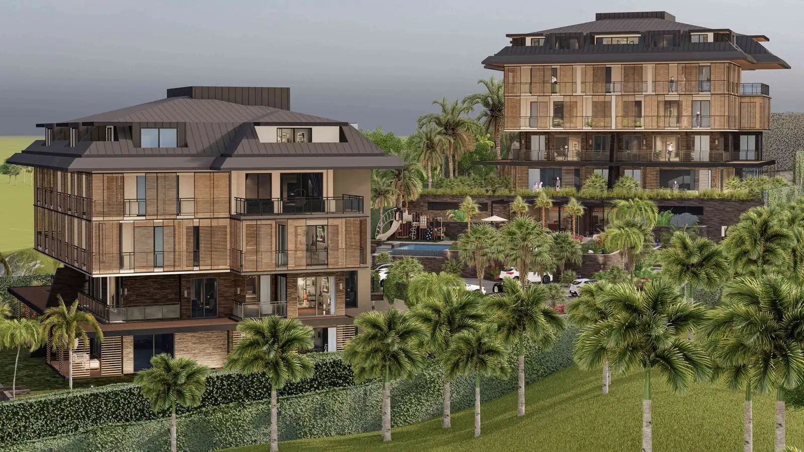 Townhouse 94m² in Turkey, Cikcilli. Priced at 310000€ rent photo-2