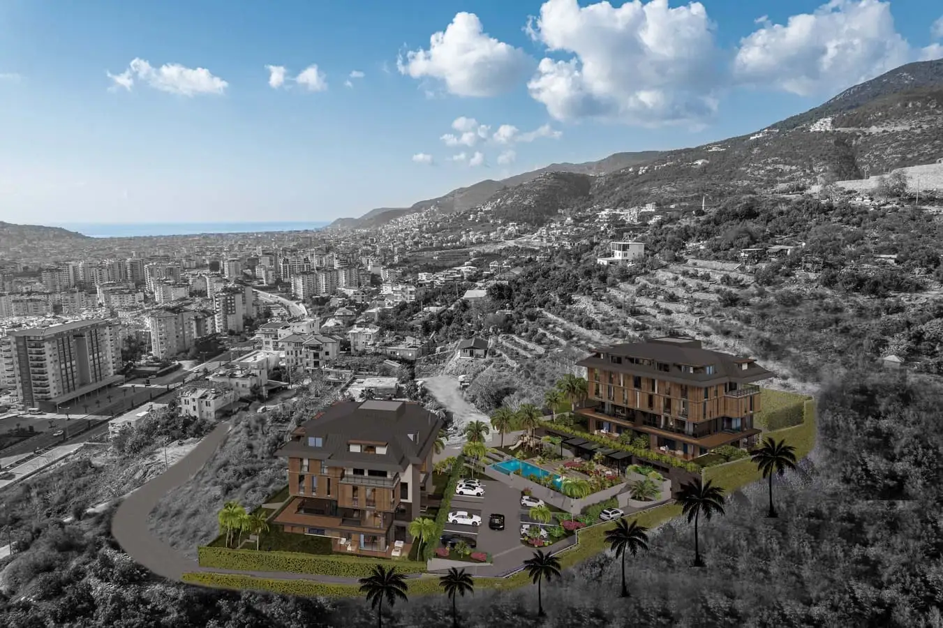 Townhouse 94m² in Turkey, Cikcilli. Priced at 310000€ rent photo-6