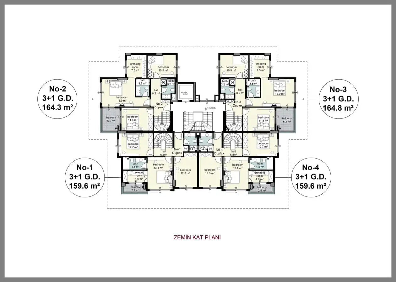 Townhouse 94m² in Turkey, Cikcilli. Priced at 310000€ rent photo-28