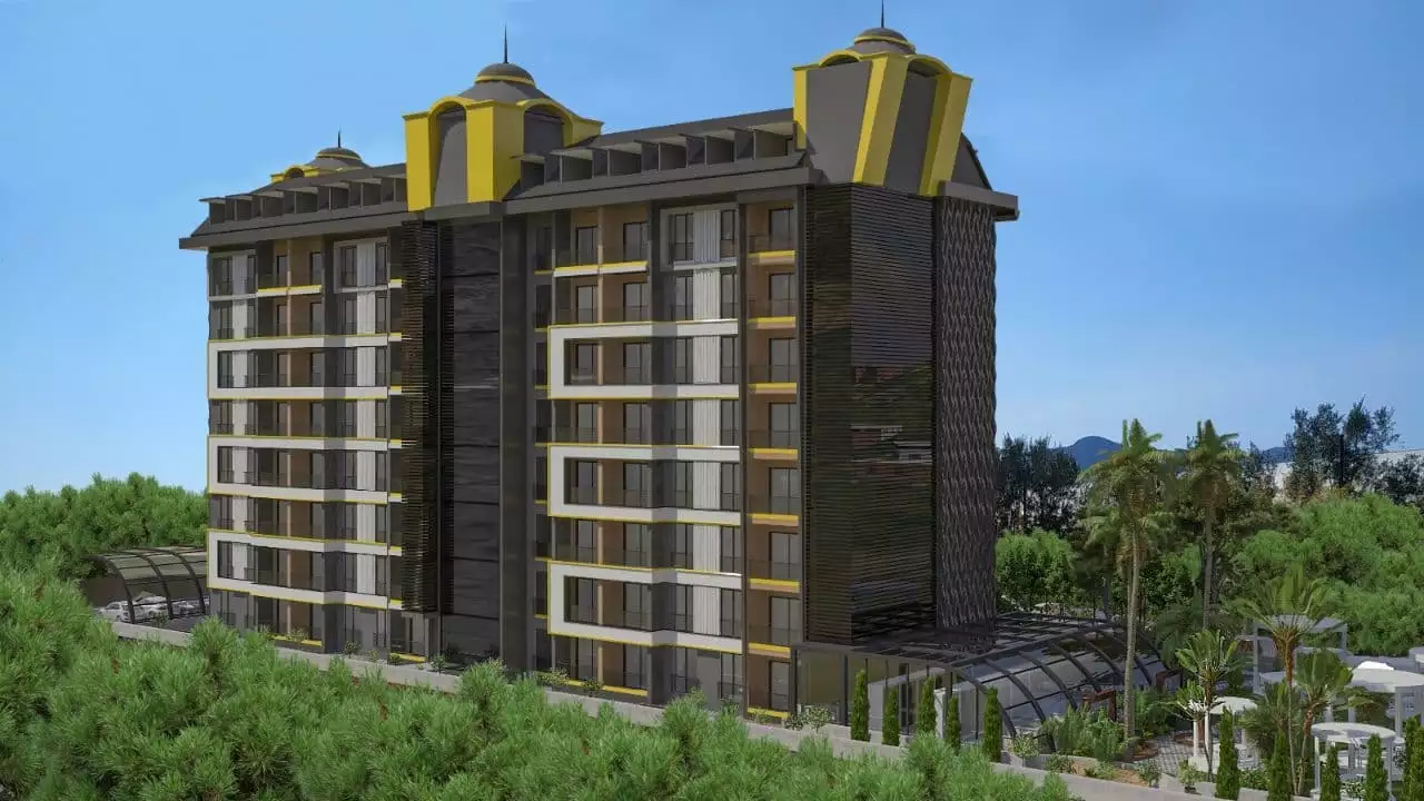 Penthouse 100m² in Turkey, Gazipasа. Priced at 187000€ rent photo-3