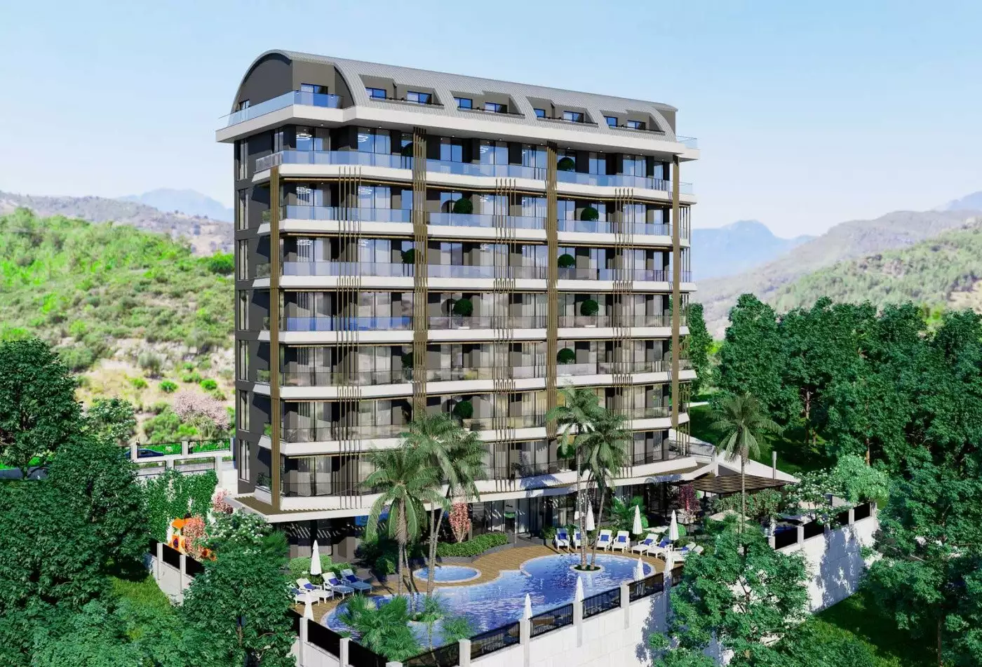 Penthouse 140m² in Turkey, Demirtas. Priced at 159000€ rent photo-1