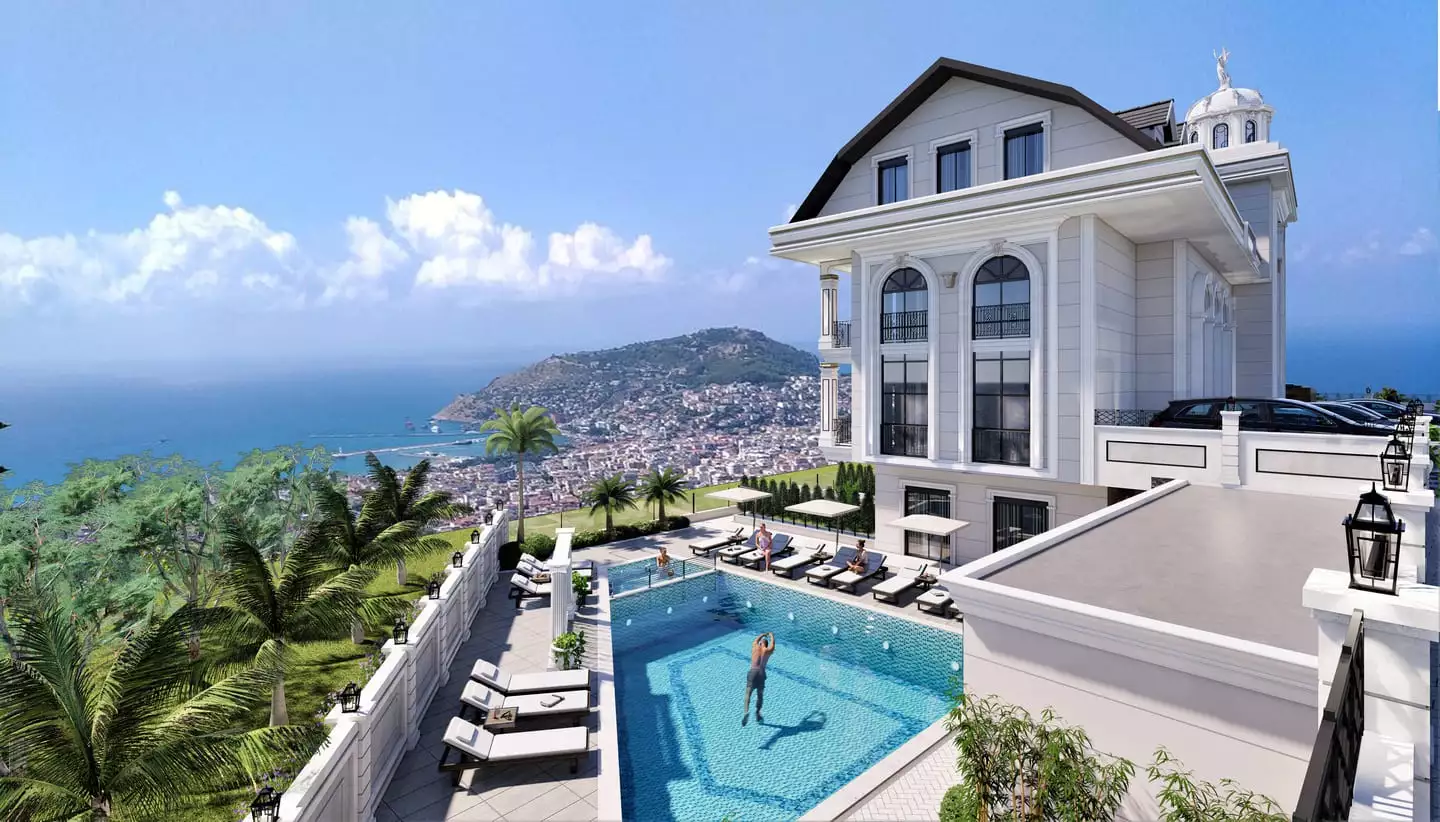 Townhouse 110m² in Turkey, Alania. Priced at 520000€ rent photo-12
