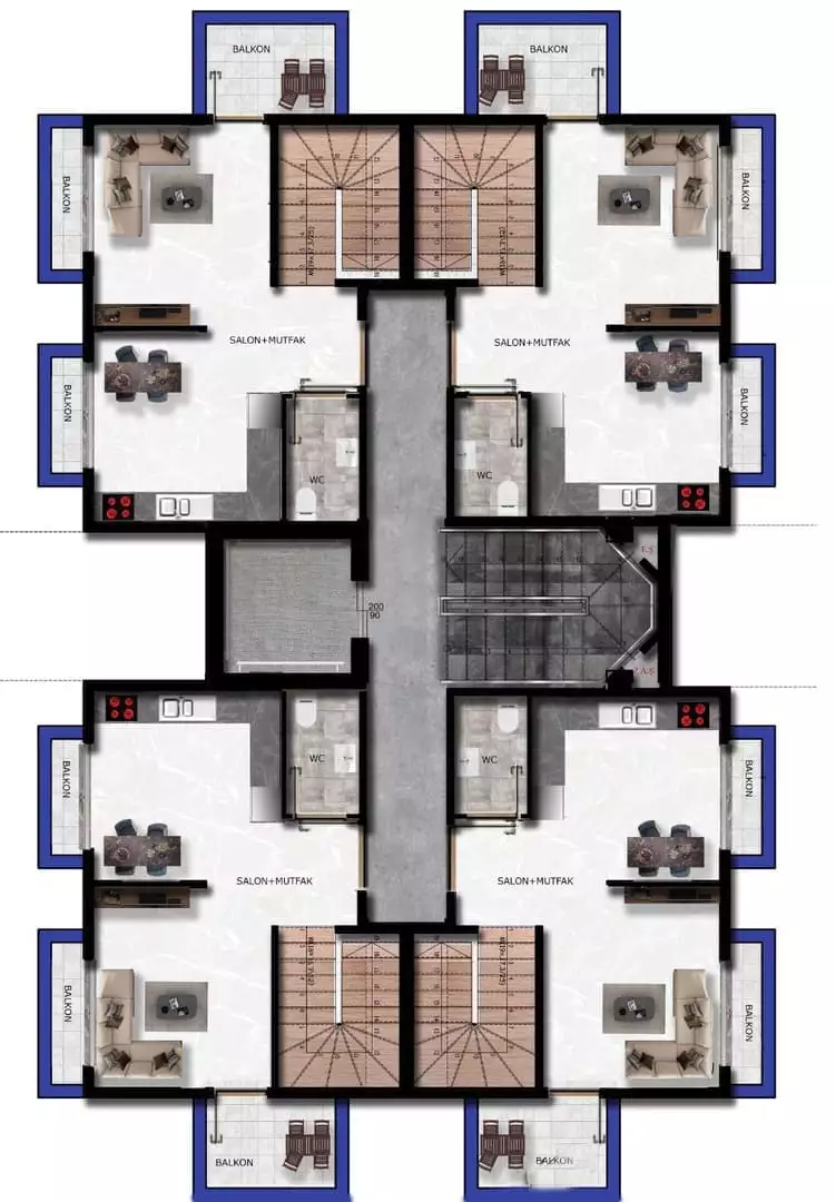 Flat 50m² in Turkey, Avsallar. Priced at 73000€ rent photo-8