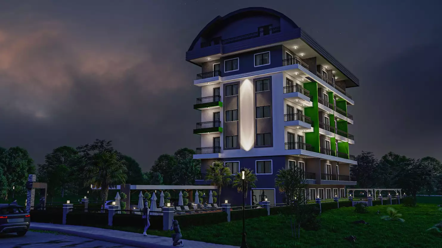 Flat 58m² in Turkey, Oba. Priced at 100000€ rent photo-2