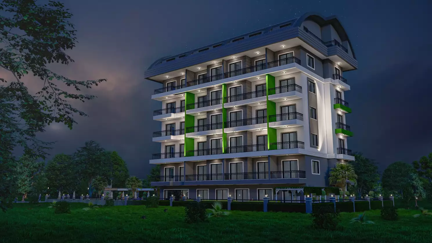 Flat 58m² in Turkey, Oba. Priced at 100000€ rent photo-3