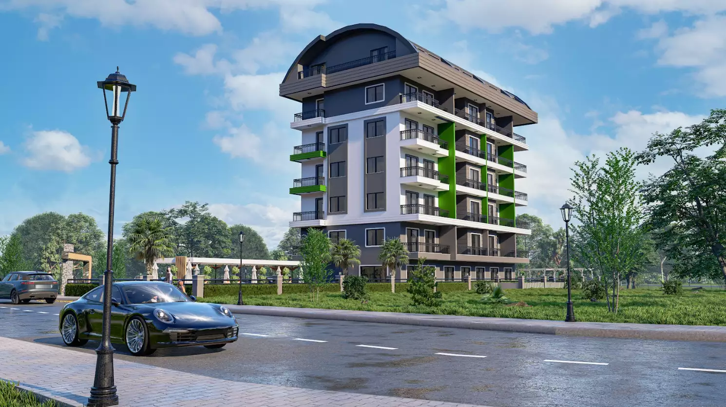 Flat 58m² in Turkey, Oba. Priced at 100000€ rent photo-4