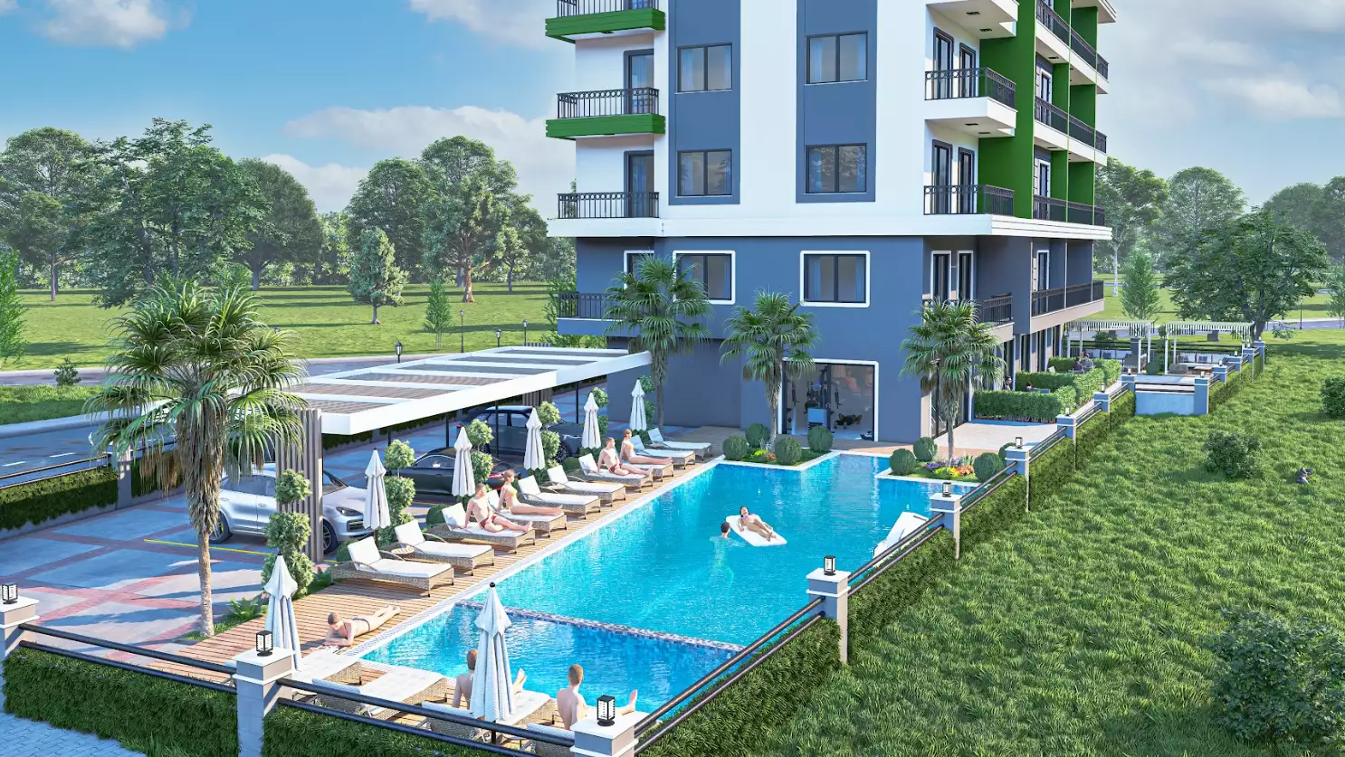 Flat 58m² in Turkey, Oba. Priced at 100000€ rent photo-6