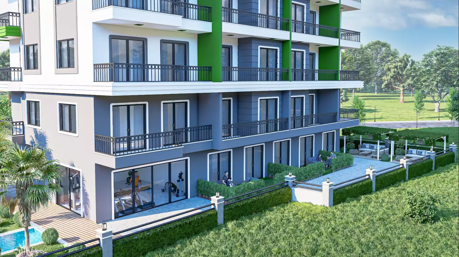 Flat 58m² in Turkey, Oba. Priced at 100000€ rent photo-7
