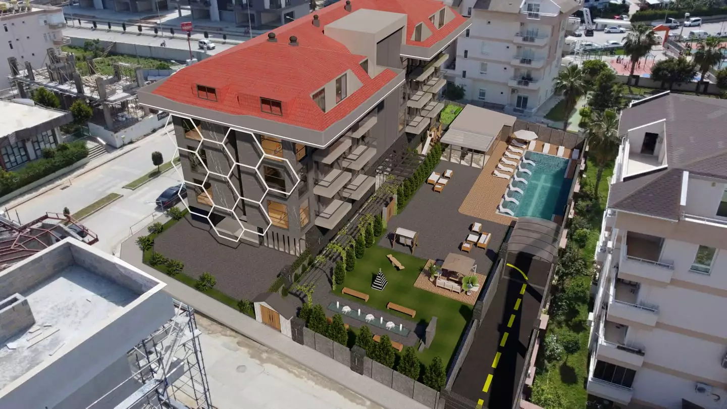 Flat 49m² in Turkey, Oba. Priced at 225000€ rent photo-6