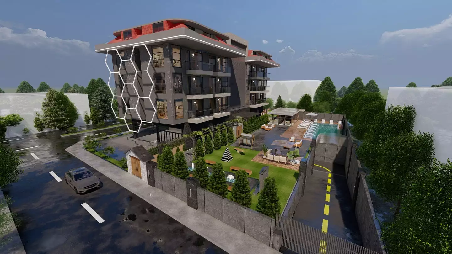 Flat 49m² in Turkey, Oba. Priced at 225000€ rent photo-8