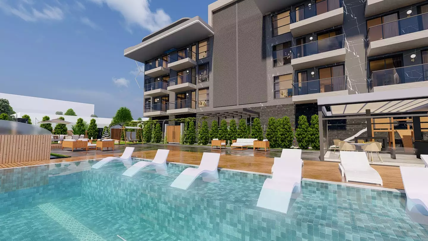Flat 49m² in Turkey, Oba. Priced at 225000€ rent photo-17