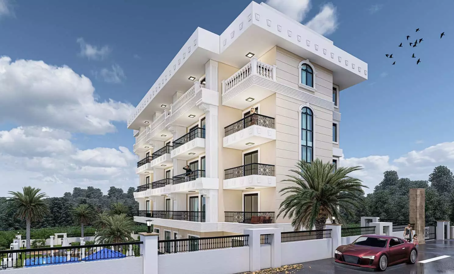 Flat 52m² in Turkey, Kestel. Priced at 140000€ rent photo-4