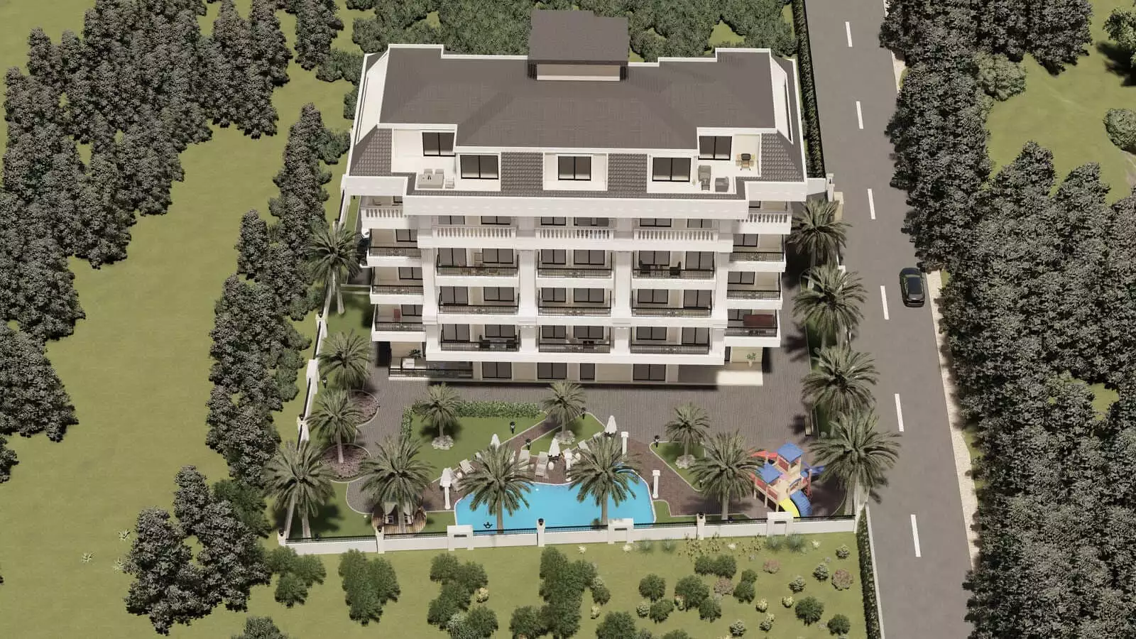 Flat 52m² in Turkey, Kestel. Priced at 140000€ rent photo-8