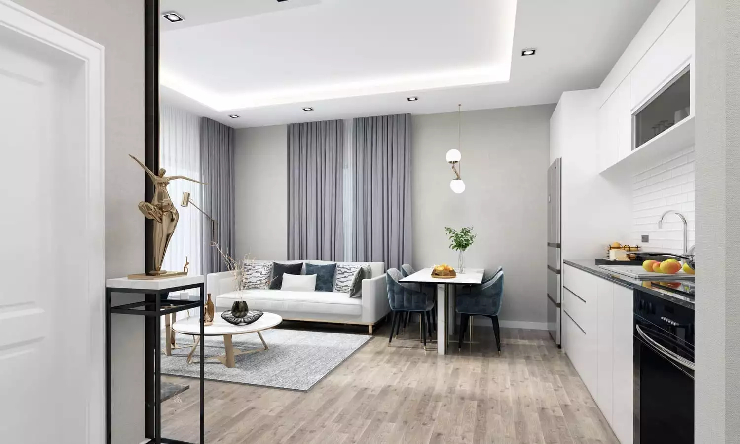 Flat 52m² in Turkey, Kestel. Priced at 140000€ rent photo-19