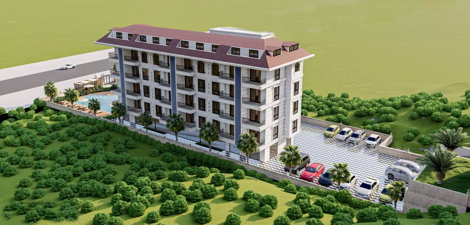 Flat 55m² in Turkey, Kestel. Priced at 145000€ rent photo-4