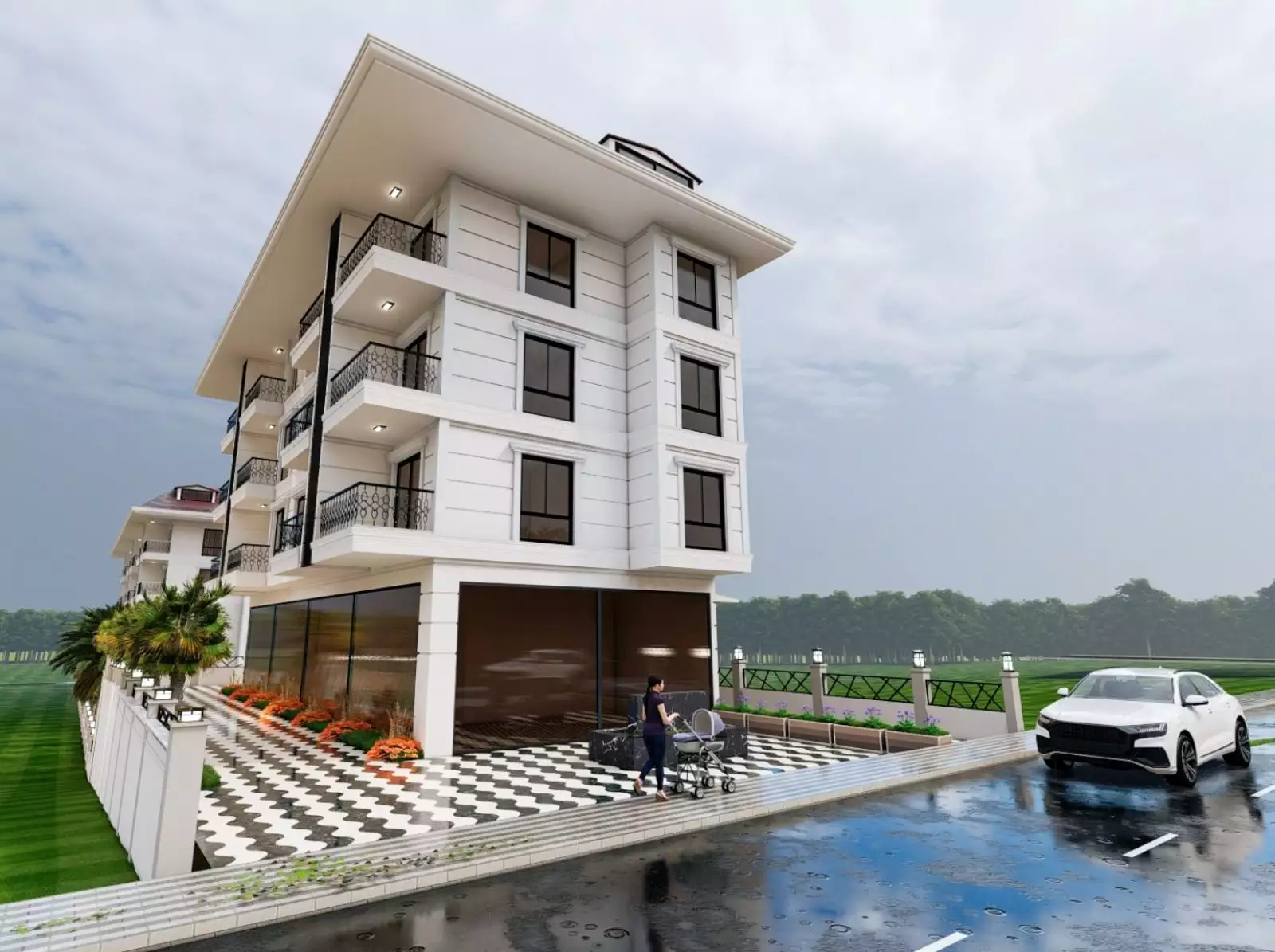 Flat 55m² in Turkey, Kestel. Priced at 145000€ rent photo-6
