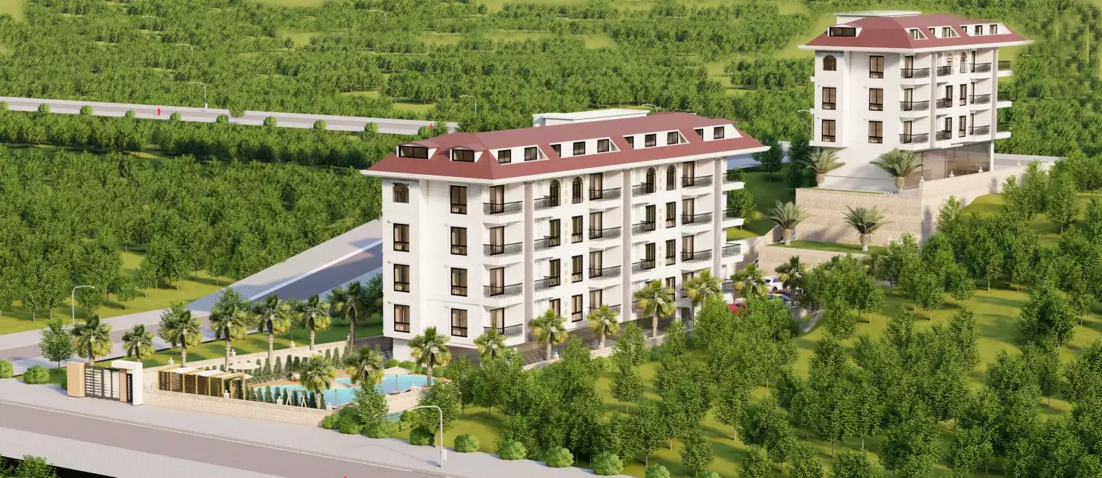 Flat 55m² in Turkey, Kestel. Priced at 145000€ rent photo-7