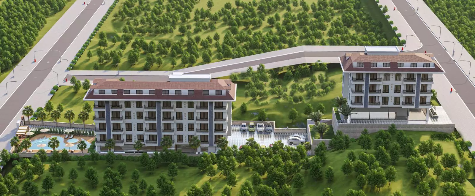 Flat 55m² in Turkey, Kestel. Priced at 145000€ rent photo-8