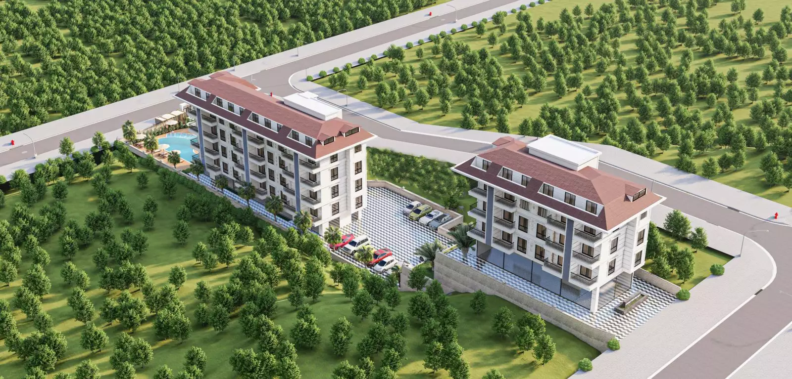 Flat 55m² in Turkey, Kestel. Priced at 145000€ rent photo-10