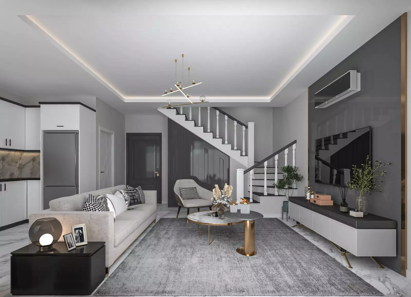 Flat 55m² in Turkey, Kestel. Priced at 145000€ rent photo-29