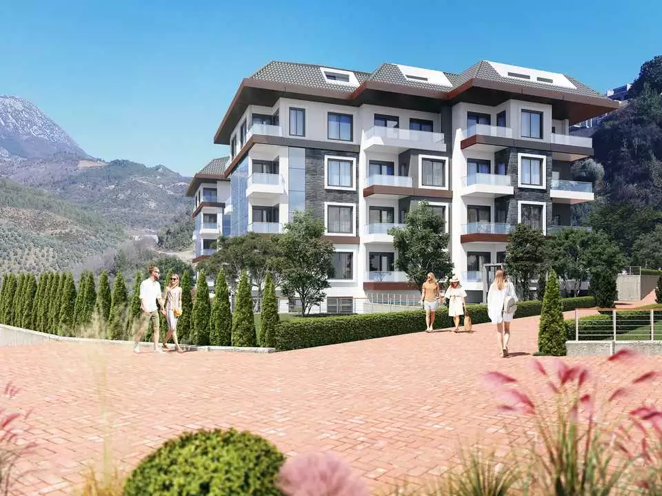 Flat 51m² in Turkey, Kargicak. Priced at 130000€ rent photo-3