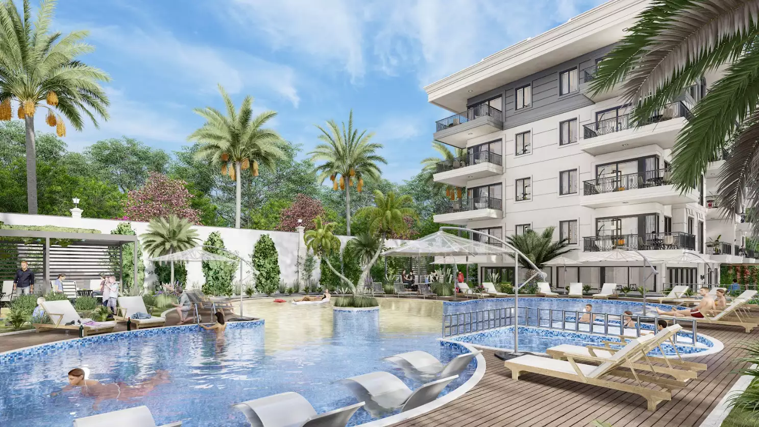 Flat 53m² in Turkey, Oba. Priced at 140000€ rent photo-5