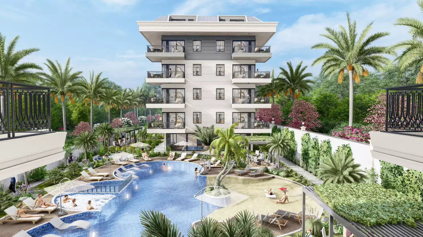 Flat 53m² in Turkey, Oba. Priced at 140000€ rent photo-13