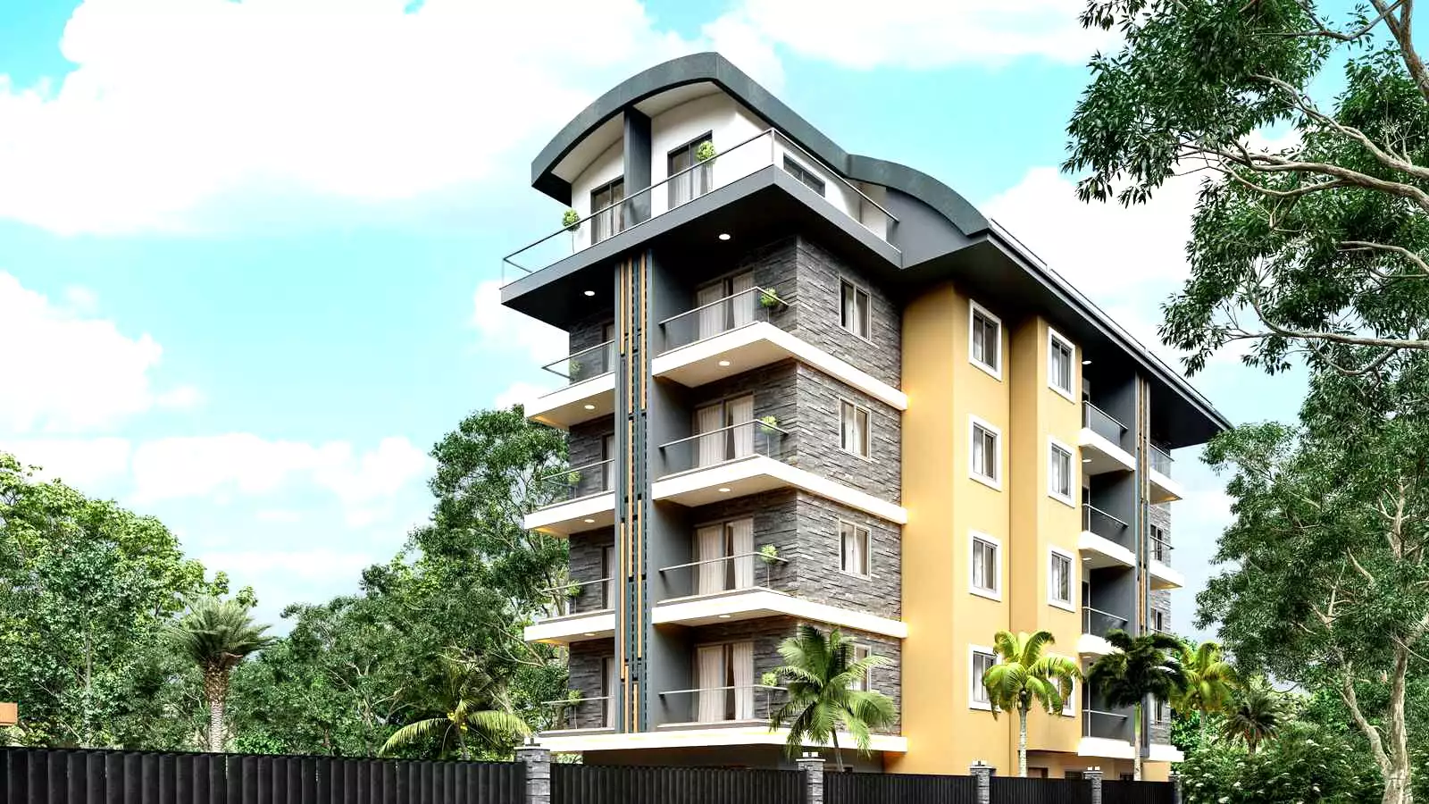 Flat 52m² in Turkey, Oba. Priced at 130000€ rent photo-5
