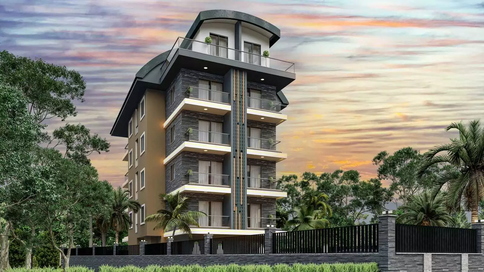 Flat 52m² in Turkey, Oba. Priced at 130000€ rent photo-7