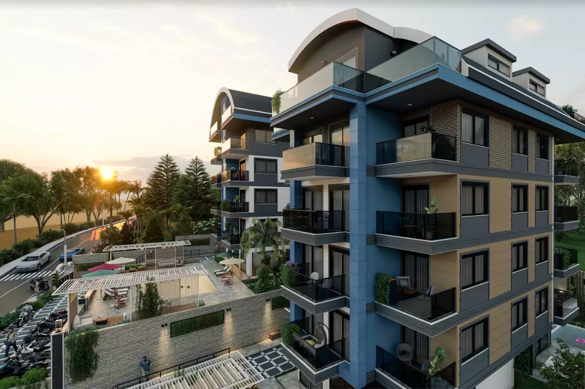 Flat 47m² in Turkey, Oba. Priced at 130000€ rent photo-2
