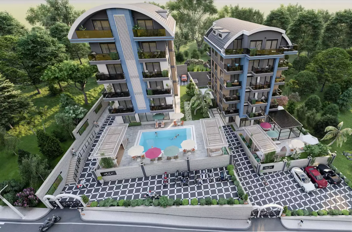 Flat 47m² in Turkey, Oba. Priced at 130000€ rent photo-11