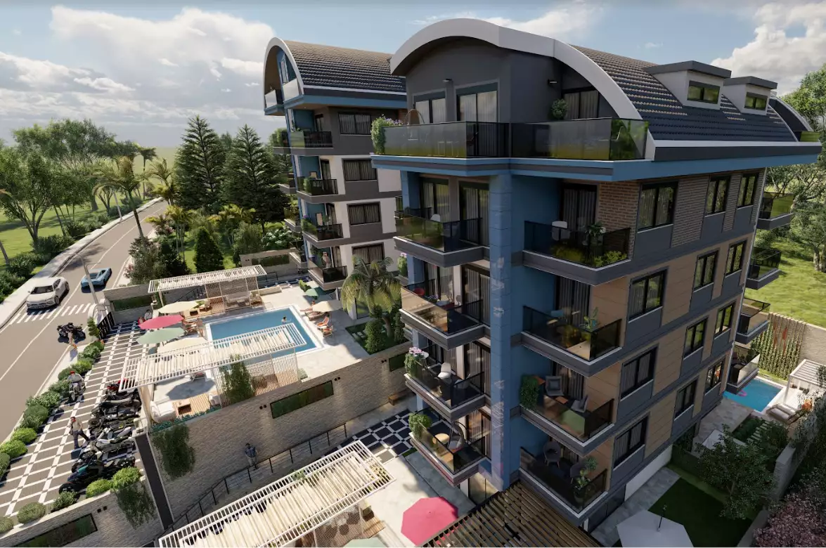 Flat 47m² in Turkey, Oba. Priced at 130000€ rent photo-12