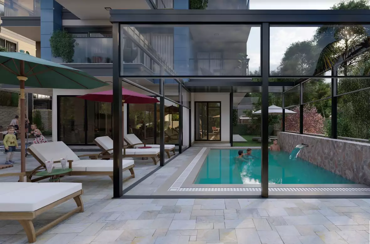 Flat 47m² in Turkey, Oba. Priced at 130000€ rent photo-16