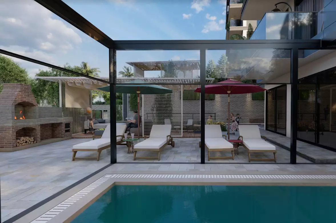 Flat 47m² in Turkey, Oba. Priced at 130000€ rent photo-17