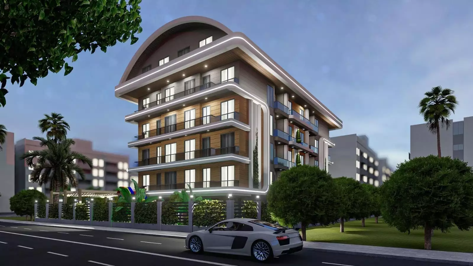 Flat 45m² in Turkey, Alania. Priced at 195000€ rent photo-2