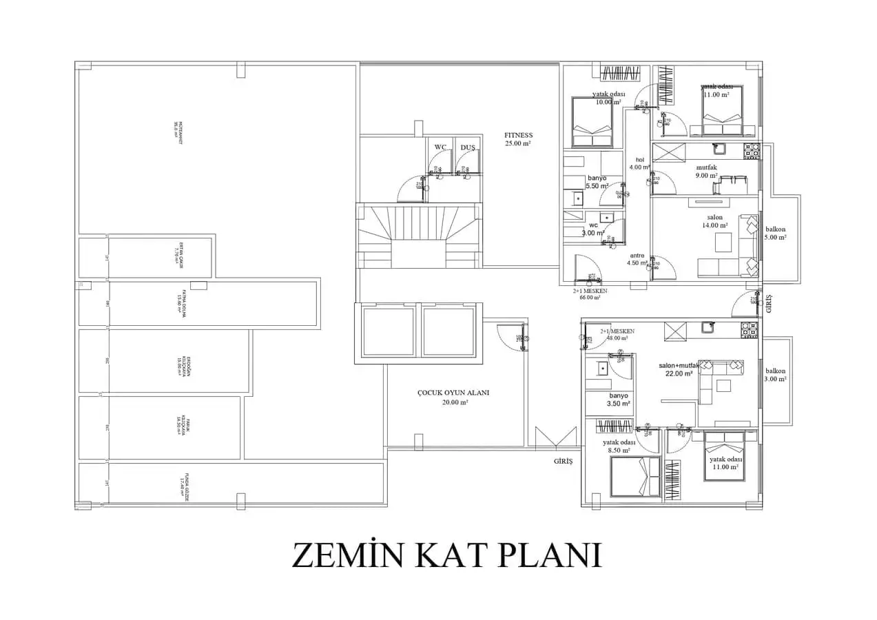 Flat 45m² in Turkey, Alania. Priced at 195000€ rent photo-22