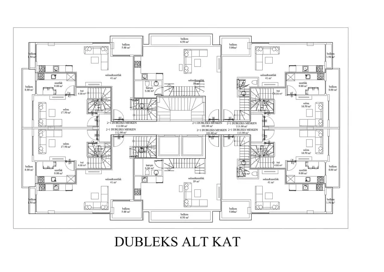 Flat 45m² in Turkey, Alania. Priced at 195000€ rent photo-24