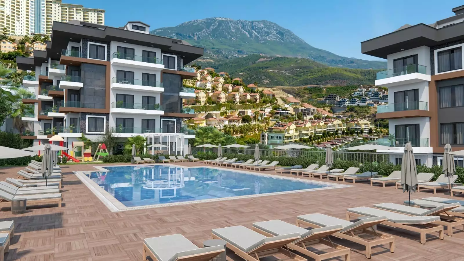 Flat 53m² in Turkey, Kargicak. Priced at 145000€ rent photo-3