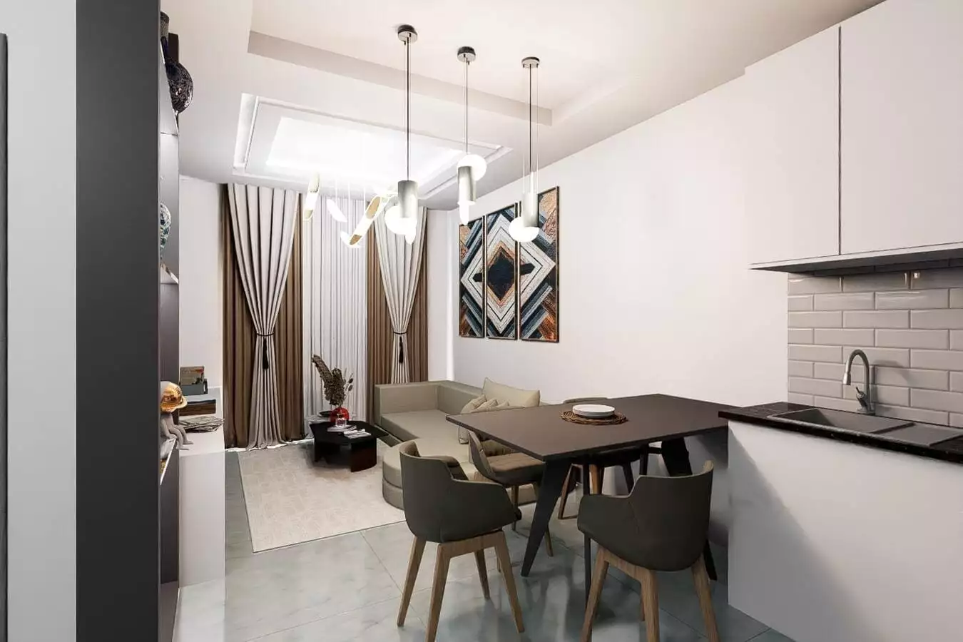 Flat 48m² in Turkey, Demirtas. Priced at 100000€ rent photo-13