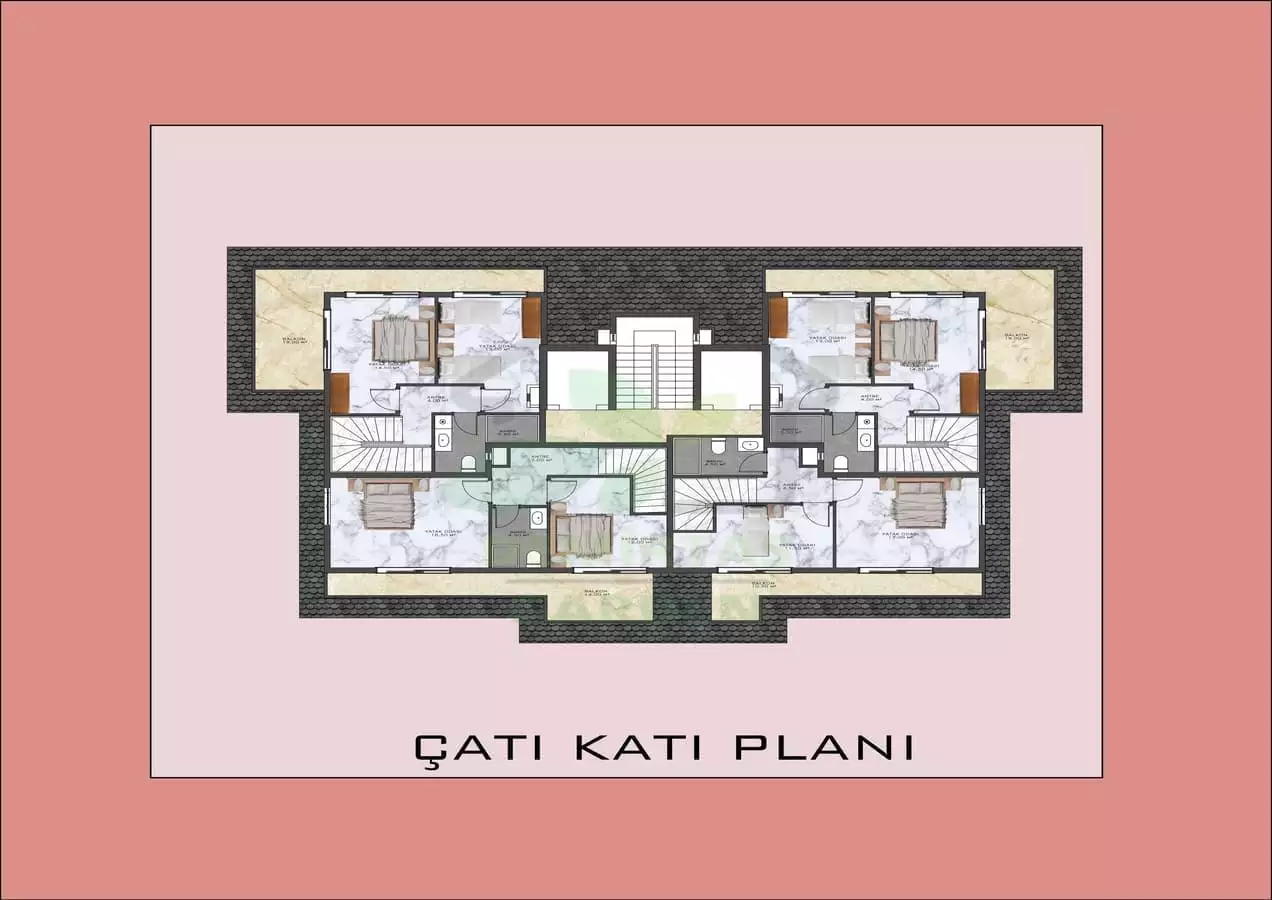 Flat 44m² in Turkey, Demirtas. Priced at 100000€ rent photo-17
