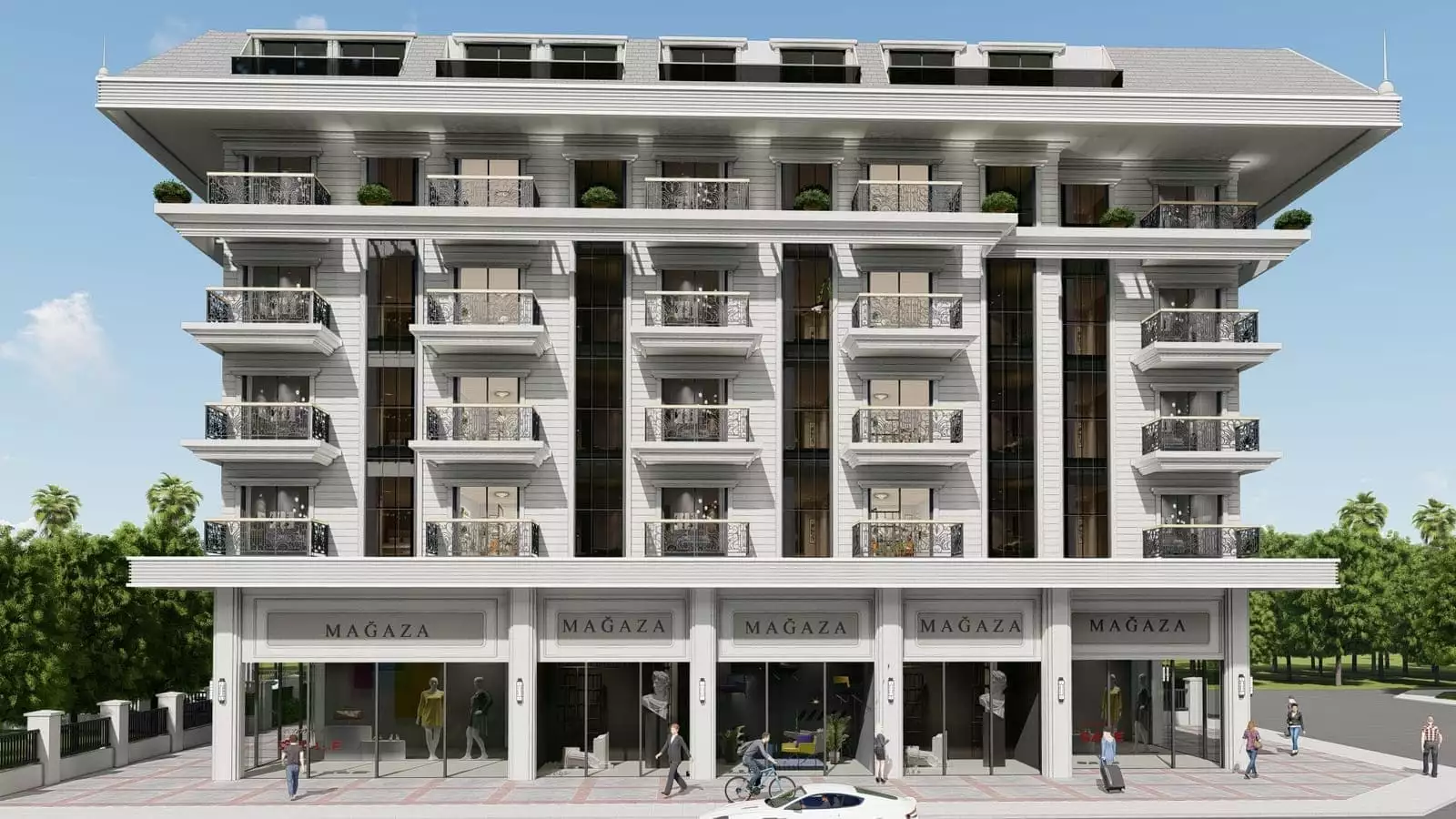 Flat 56m² in Turkey, Kargicak. Priced at 169000€ rent photo-2