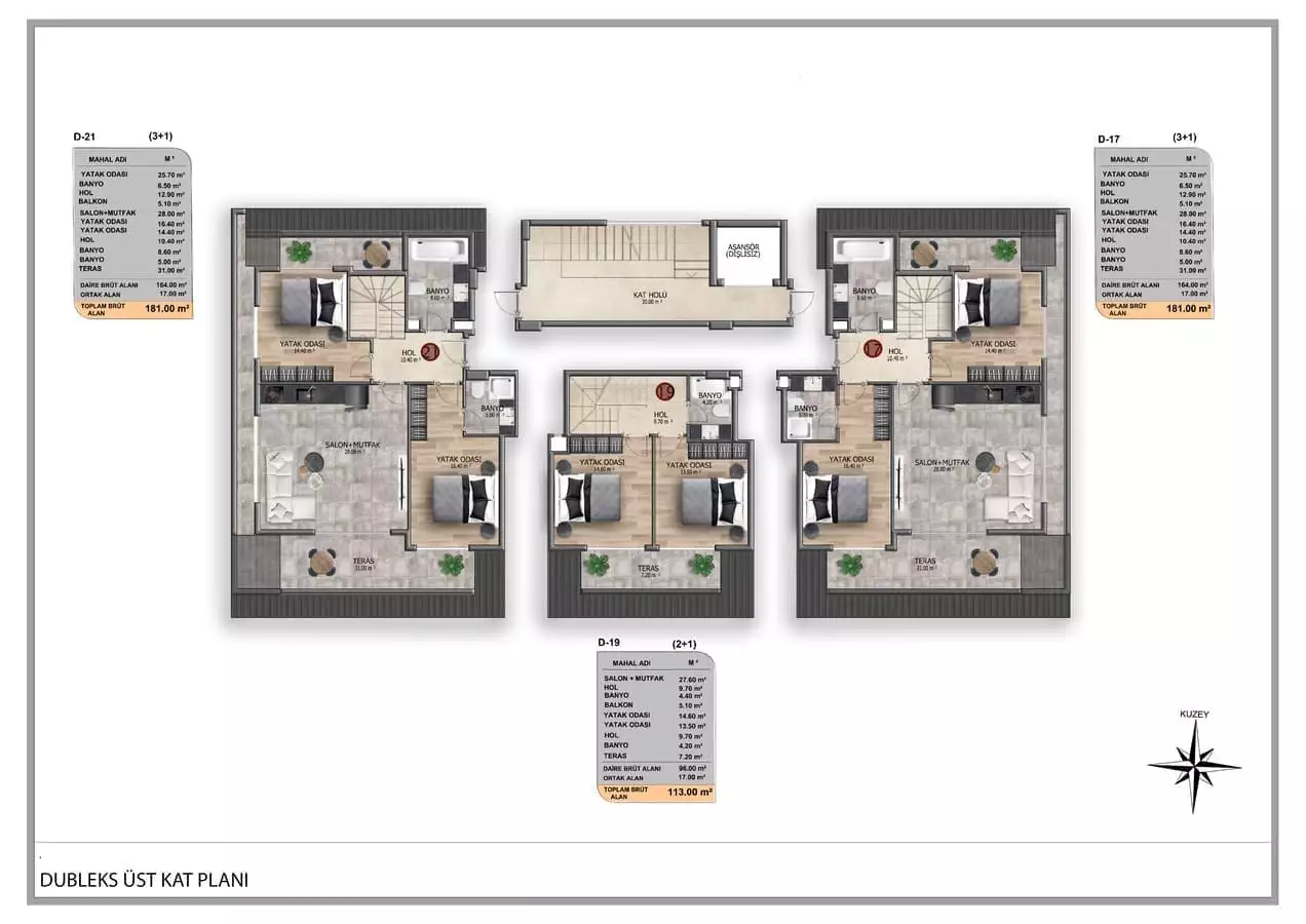 Flat 43m² in Turkey, Oba. Priced at 139500€ rent photo-18