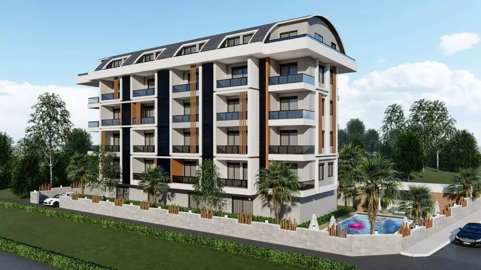 Flat 42m² in Turkey, Oba. Priced at 109000€ rent photo-3