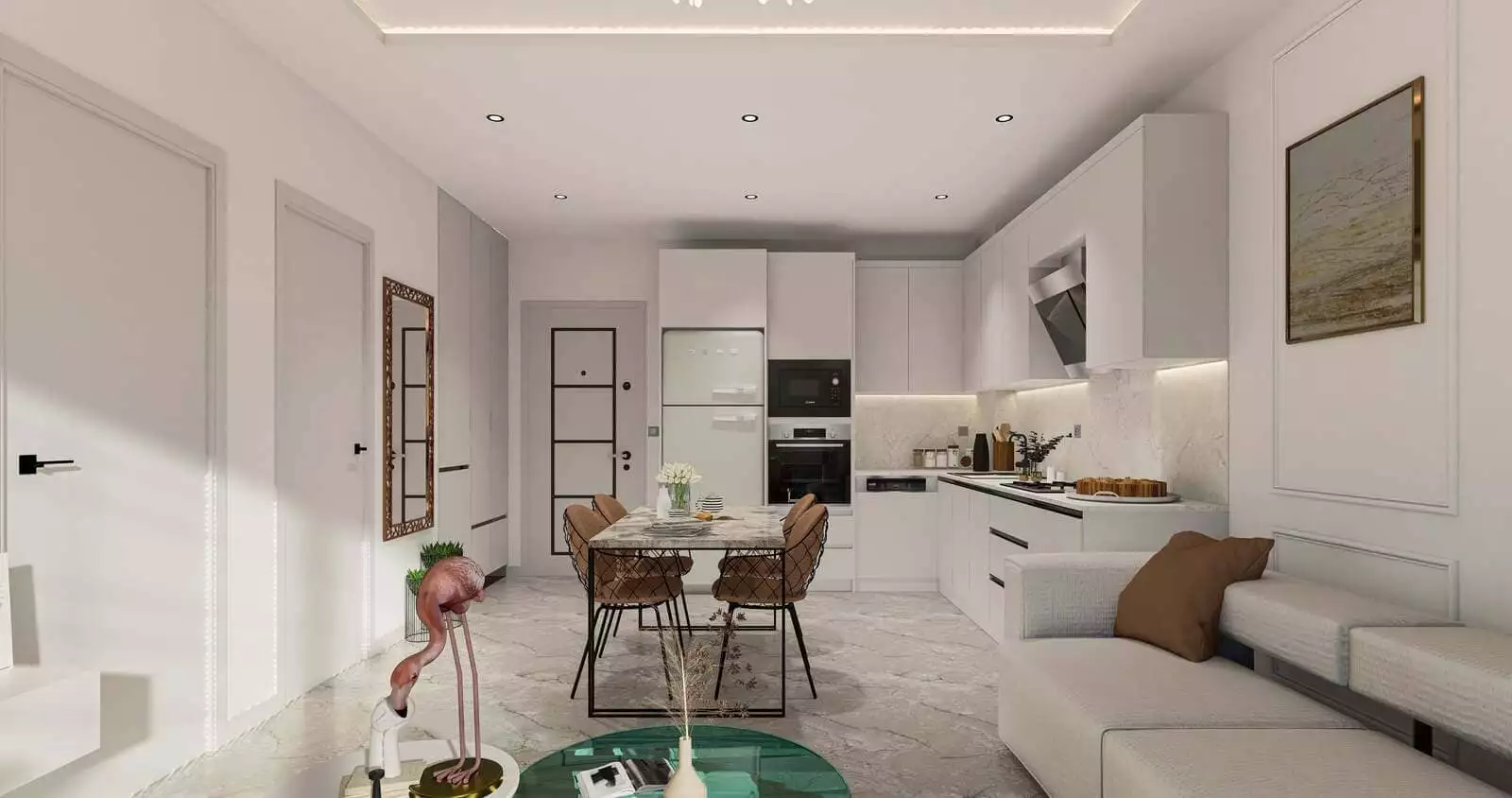 Flat 60m² in Turkey, Kestel. Priced at 160000€ rent photo-14