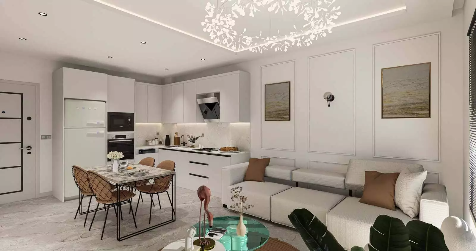 Flat 60m² in Turkey, Kestel. Priced at 160000€ rent photo-15