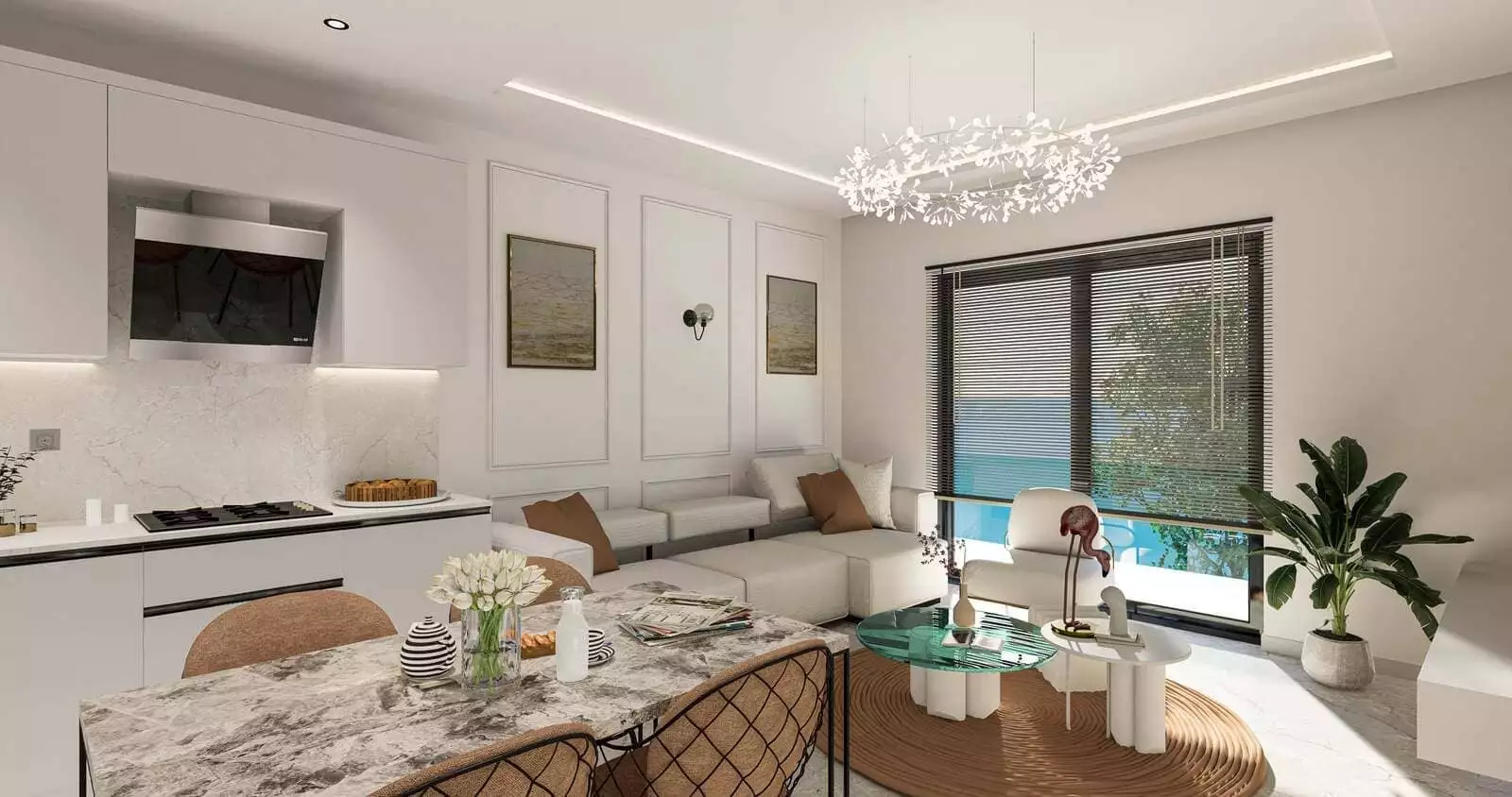 Flat 60m² in Turkey, Kestel. Priced at 160000€ rent photo-16