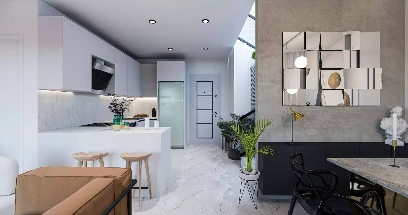 Flat 60m² in Turkey, Kestel. Priced at 160000€ rent photo-19