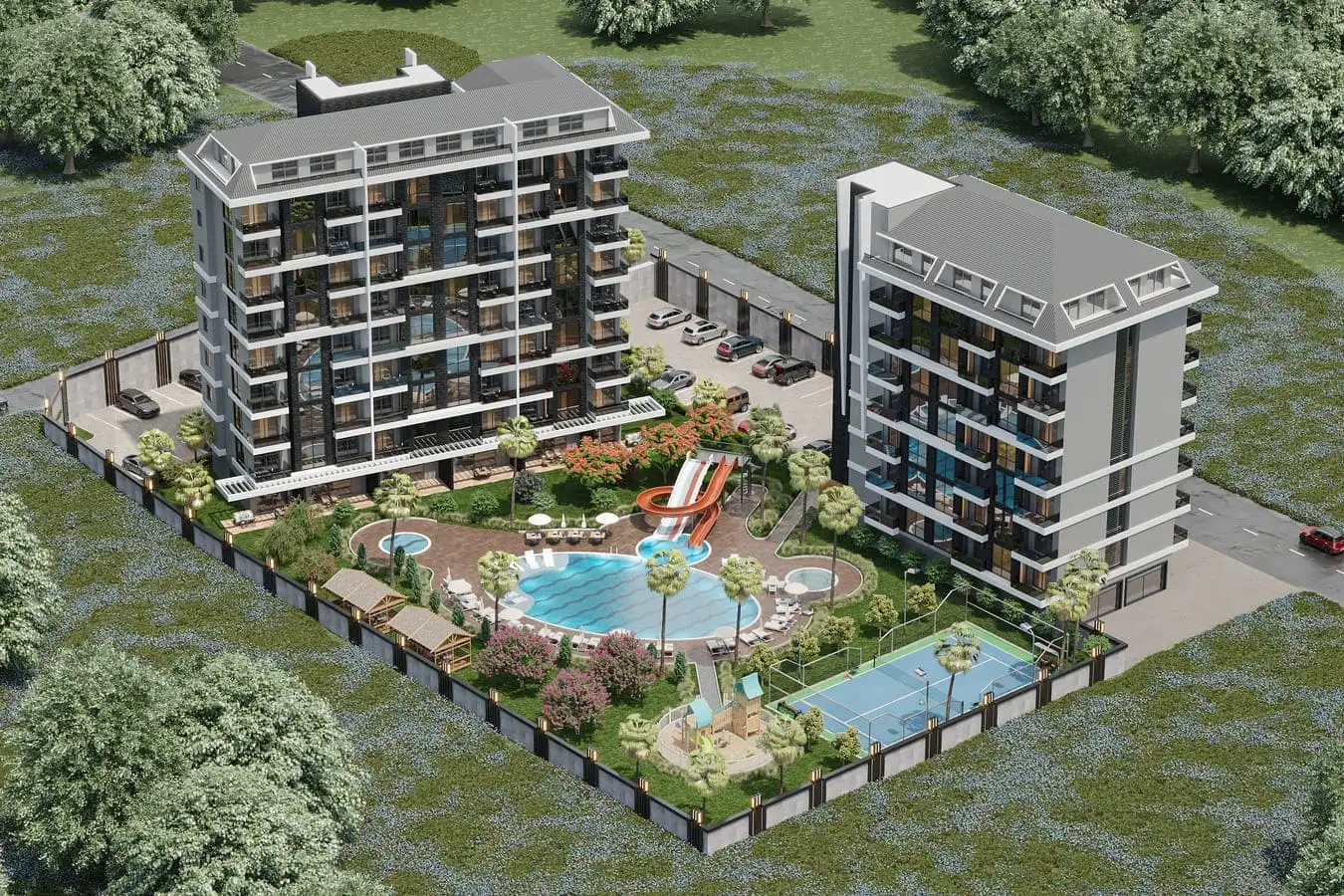 Flat 53m² in Turkey, Konakli. Priced at 120000€ rent photo-6