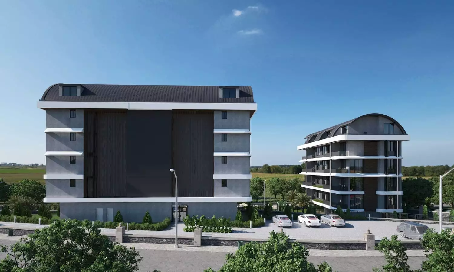 Flat 48m² in Turkey, Kargicak. Priced at 134000€ rent photo-3